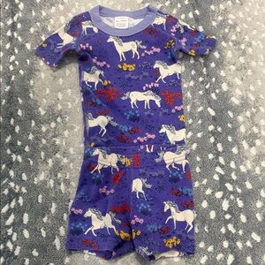 Hanna Andersson Unicorn Dreams Kids Pajamas - Purple